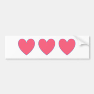 Autocollant De Voiture Puissance de coeur !