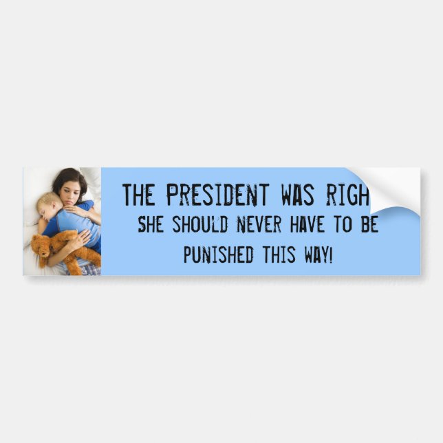 Autocollant De Voiture Punition de maman (Devant)