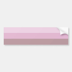 Autocollant De Voiture Purple Pink Striped Ombre