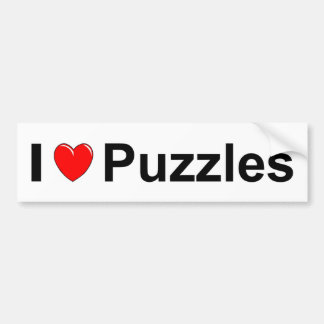Autocollant De Voiture Puzzles