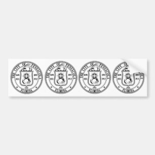 Autocollant De Voiture QUATRE Sceau de Pensacola