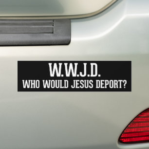 Autocollant De Voiture Qui Jésus expulserait WWJD