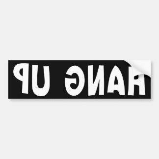 Autocollant De Voiture RACCROCHEZ (renversé)