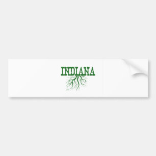 Autocollant De Voiture Racines de l'Indiana