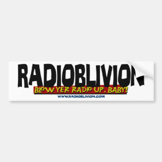 Autocollant De Voiture RadiOblivion - explosion