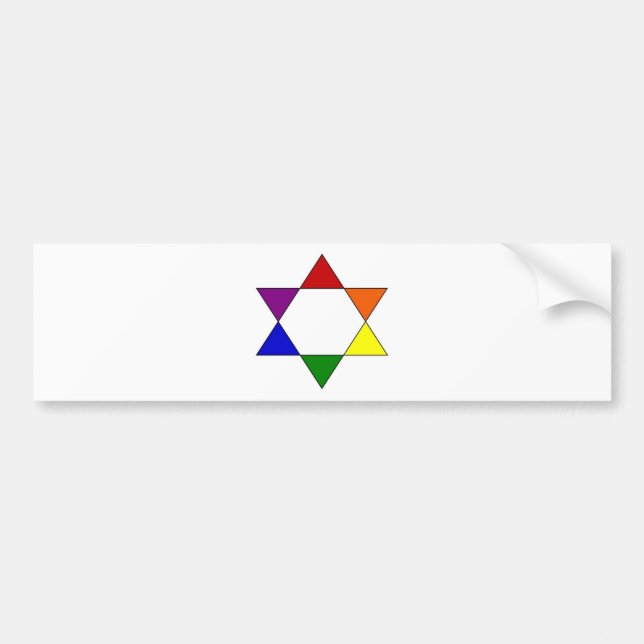 Autocollant De Voiture rainbowstar (Devant)
