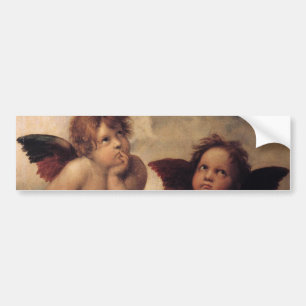 Autocollant De Voiture Raphael, Sistine Cherub