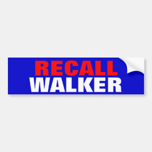 AUTOCOLLANT DE VOITURE RAPPELER WALKER