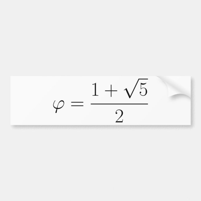 Autocollant De Voiture Rapport d'or (Devant)