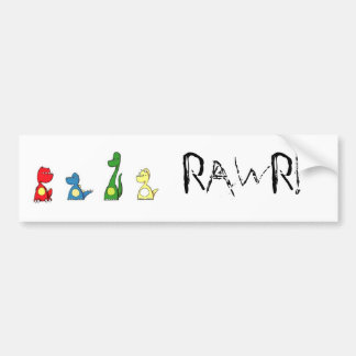 Autocollant De Voiture rawr