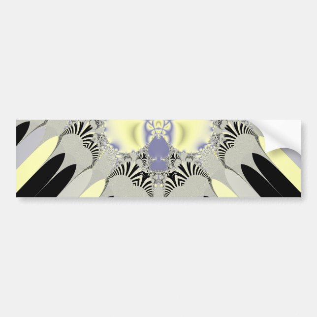 Autocollant De Voiture Rayons d'or (Devant)