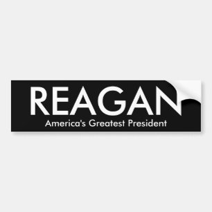 Autocollant De Voiture REAGAN, le plus grand président de l'Amérique