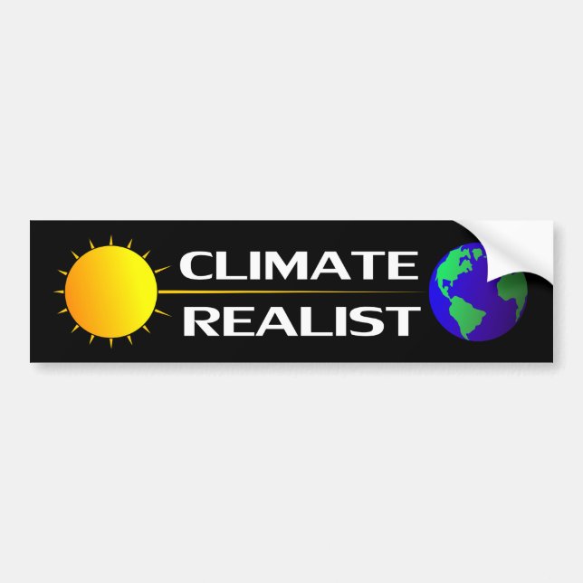 Autocollant De Voiture Réaliste de climat (Devant)
