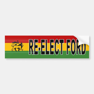 Autocollant De Voiture Réélection de Rasta Rob Ford