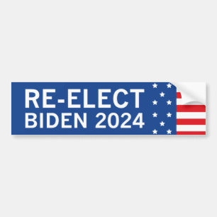 Autocollant De Voiture Réélire Biden 2024