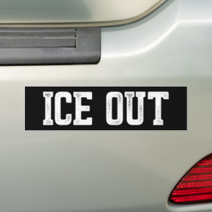 Autocollant De Voiture Réforme de l'immigration anti-ICE Out
