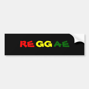 AUTOCOLLANT DE VOITURE REGGAE
