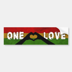 Autocollant De Voiture Reggae One Love