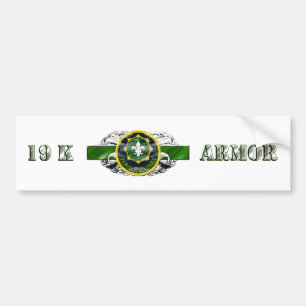 Autocollant De Voiture régiment blindé du calvaire 19K 2ème