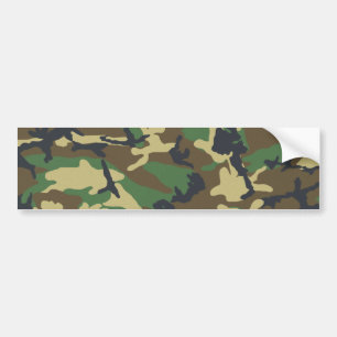 Autocollant De Voiture Région boisée Camo