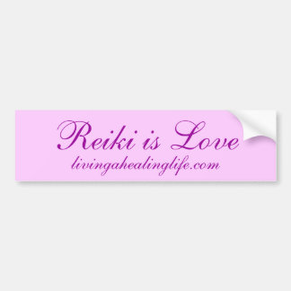 Autocollant De Voiture Reiki est amour