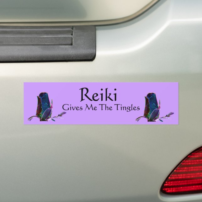 Autocollant De Voiture Reiki Me Donne Des Frissons  (En voiture)