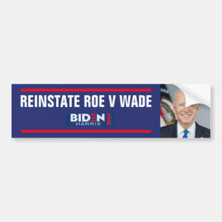 AUTOCOLLANT DE VOITURE RÉINSTALLER ROE V WADE