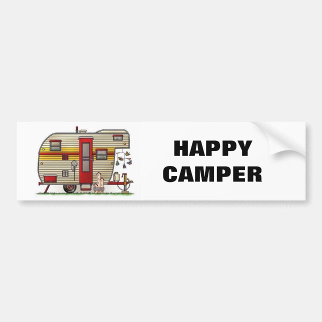 Autocollant De Voiture Remorque de Camper (Devant)