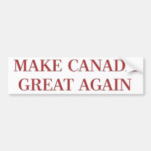 Autocollant De Voiture Rendez le Canada grand encore
