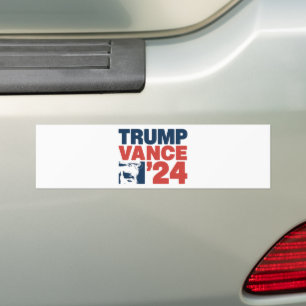 Autocollant De Voiture Rendre l'Amérique en sécurité Trump Vance 2024 MAG