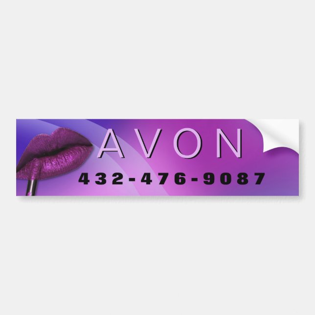 Autocollant De Voiture Rep Indépendant Coloré Avon (Devant)