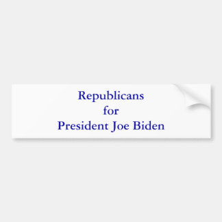 Autocollant De Voiture Républicains pour le Président Joe Biden