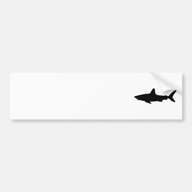 Autocollant De Voiture Requin qui Nage (Devant)