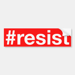 Autocollant De Voiture #resist