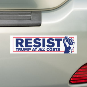 Autocollant De Voiture Résister à Trump et à Trump