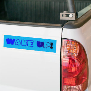 Autocollant De Voiture Réveille-toi