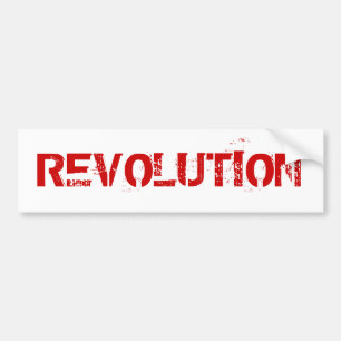 AUTOCOLLANT DE VOITURE RÉVOLUTION