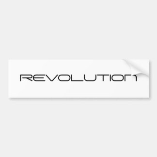 AUTOCOLLANT DE VOITURE RÉVOLUTION