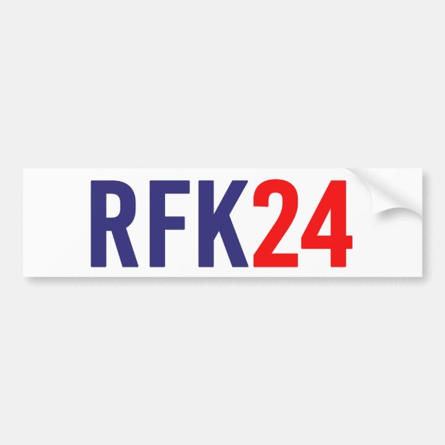 AUTOCOLLANT DE VOITURE RFK 2024 (Devant)