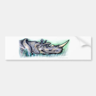 Autocollant De Voiture Rhino