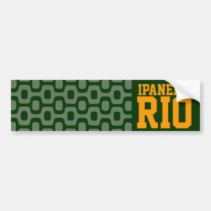 Autocollant De Voiture rio ipanema pour voitures