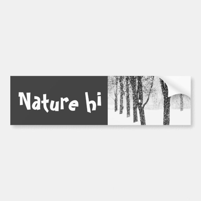 Autocollant De Voiture ris I side with trees (Devant)