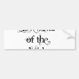 Autocollant De Voiture Rival d'amour de la mariée