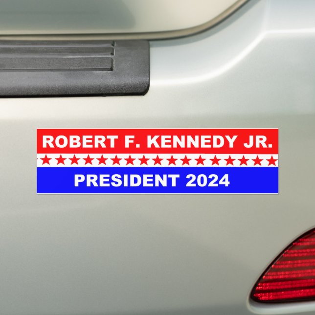 Autocollant De Voiture Robert F Kennedy Président 2024 (En voiture)