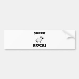 Autocollant De Voiture Roche de moutons