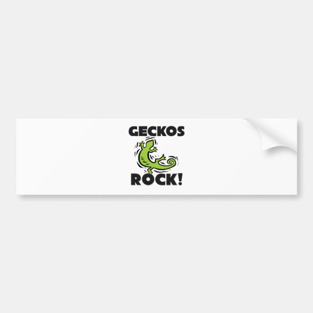 Autocollant De Voiture Rocher de Geckos (Devant)