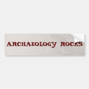 Autocollant De Voiture Roches d'archéologie