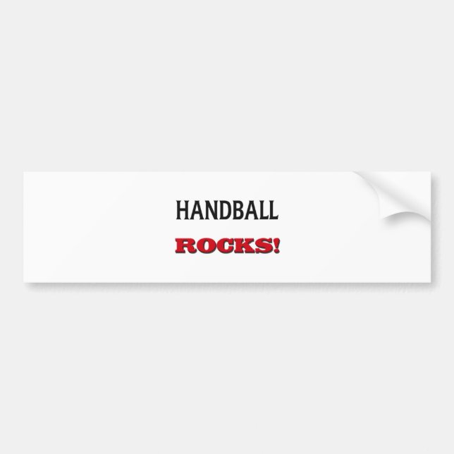 Autocollant De Voiture Roches de handball (Devant)
