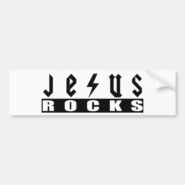 Autocollant De Voiture Roches de Jésus (Devant)