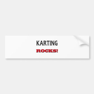 Autocollant De Voiture Roches de Karting